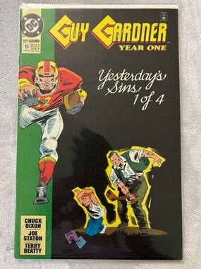 Guy Gardner #11 DC Comics 1993 Year One Origin Excellent Condition